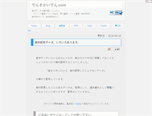 Tablet Screenshot of denkikaiden.com
